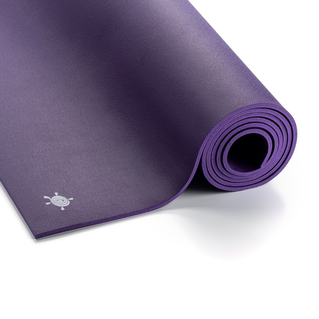 Yoga mat GECO, Bloom, 66x185cm/6mm, Logo