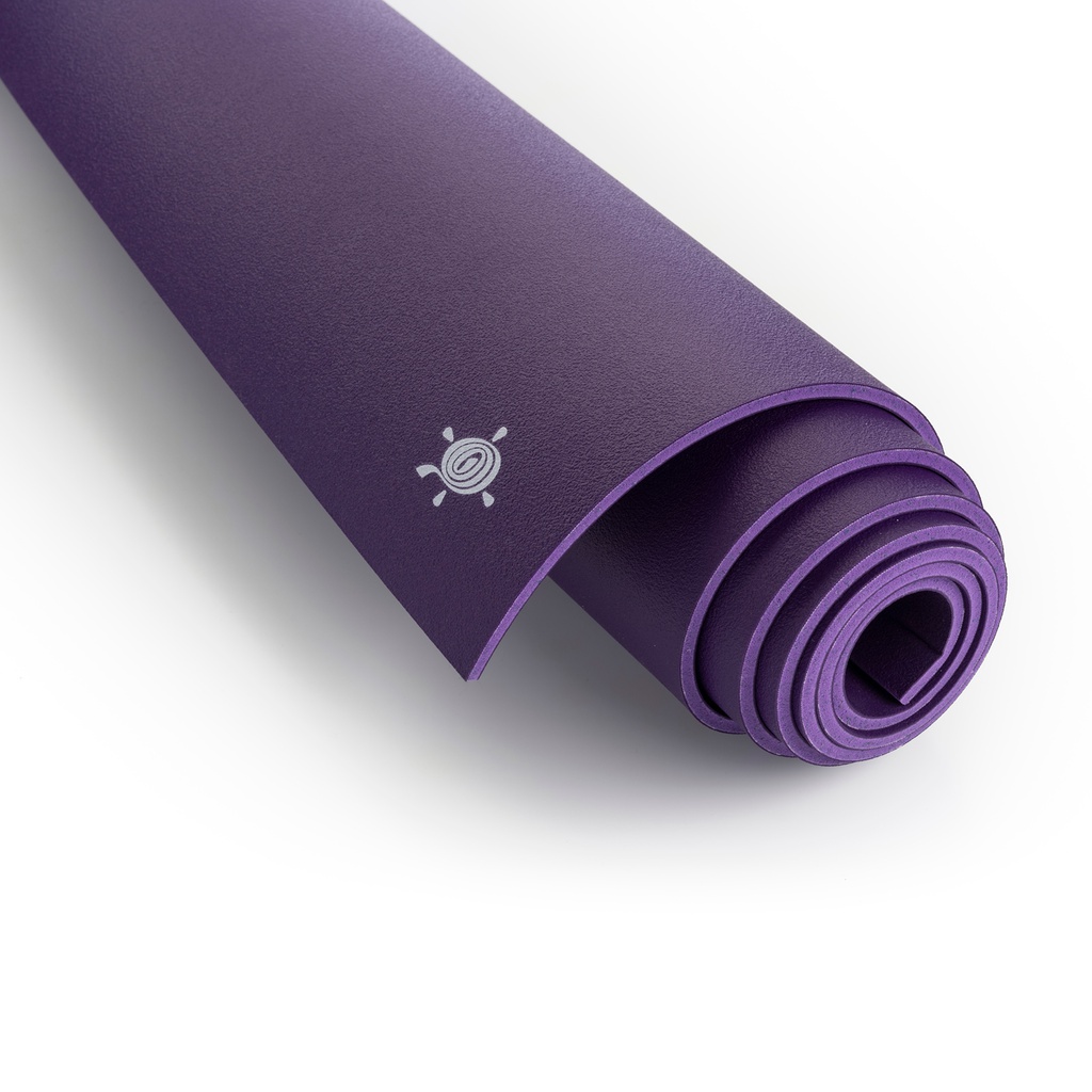 Yoga mat GECO, Bloom, 66x200cm/6mm, Logo
