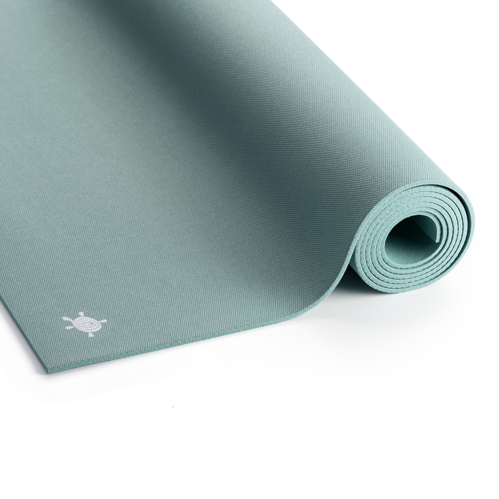 Yoga mat CORE Lite, Glacier Bay, 66x200cm/4mm, Logo
