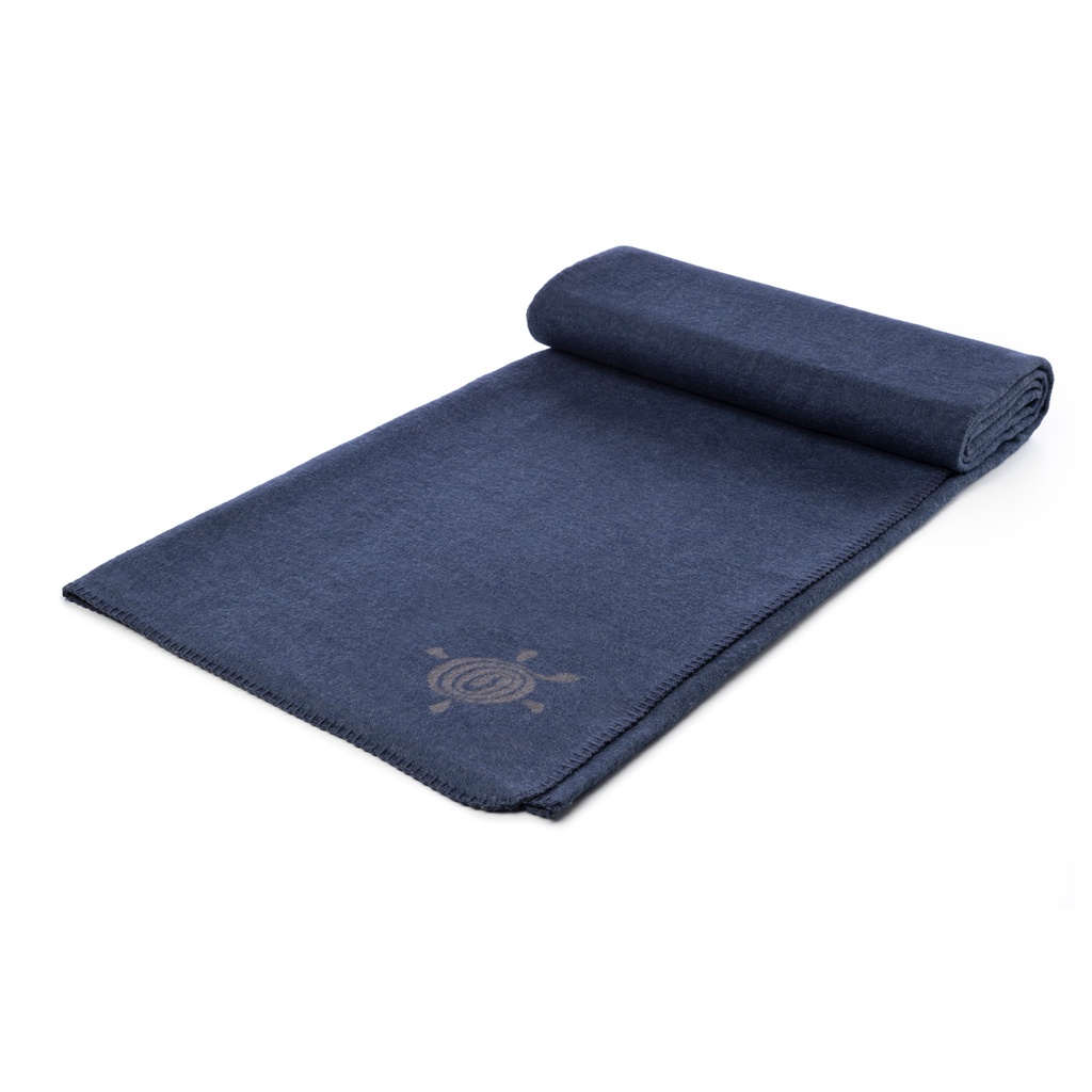 Yoga Blanket, nightfall/anthracite, 150x200cm, woven logo