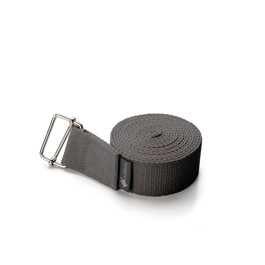 Yoga Belt Evolve, anthracite, 38/40mmx230cm, Logo 2020