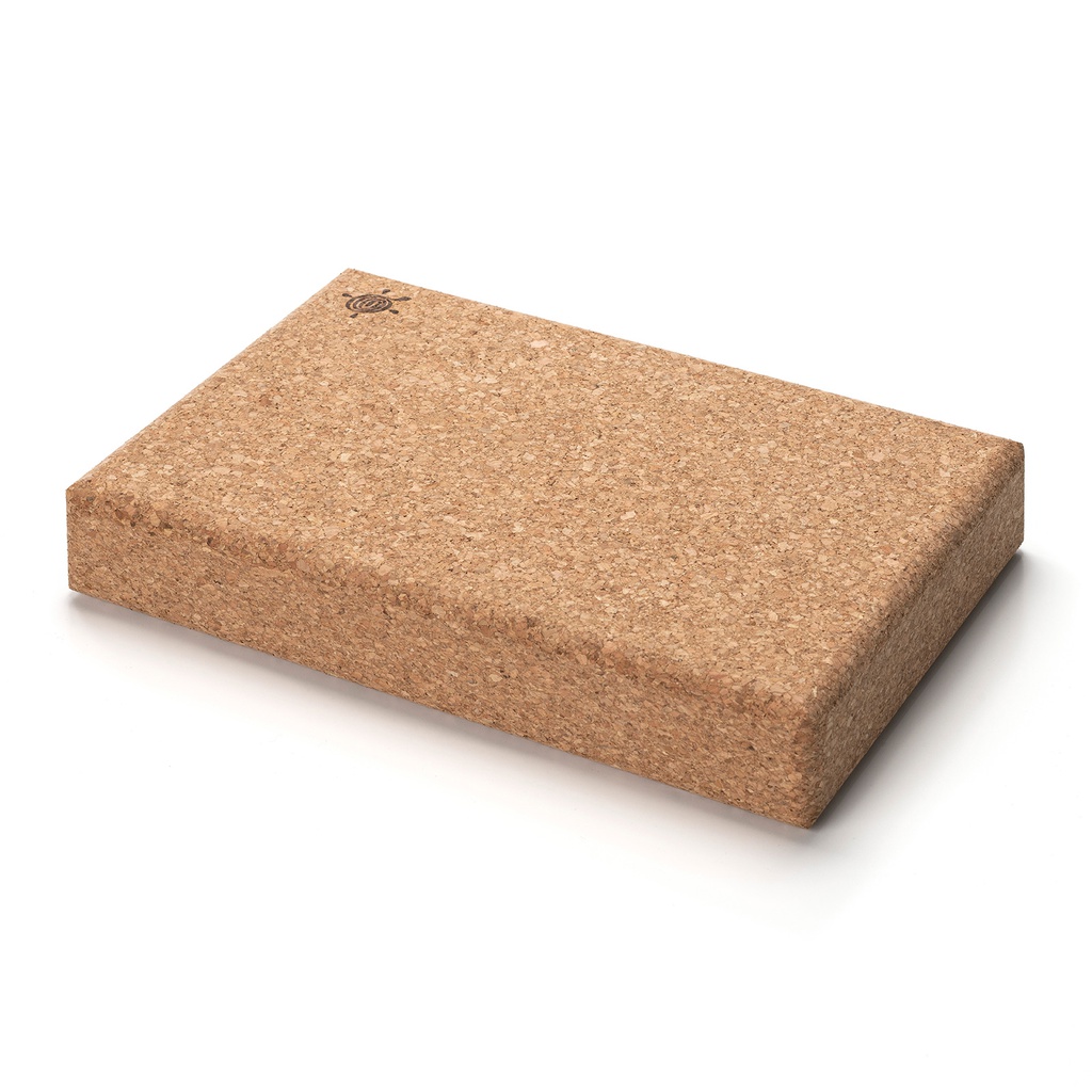 Cork block flat, 30x20x5cm, Logo