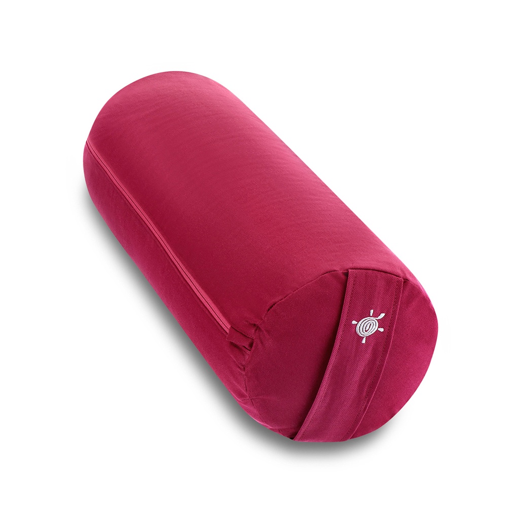 Bolster, Burgundy, 60x22cm