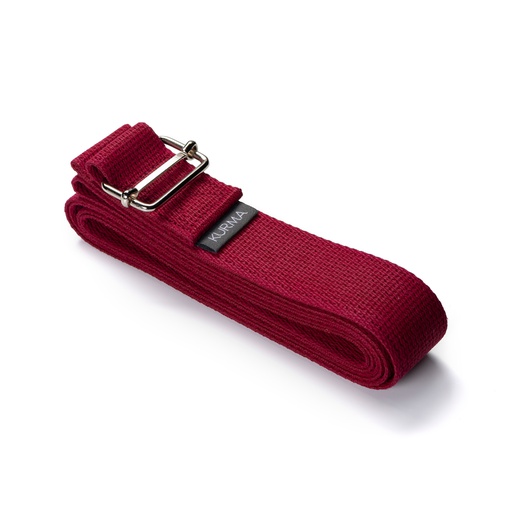 [stexl127] ​Yoga Belt Evolve large (XL), burgundy, 38/40mmx300cm