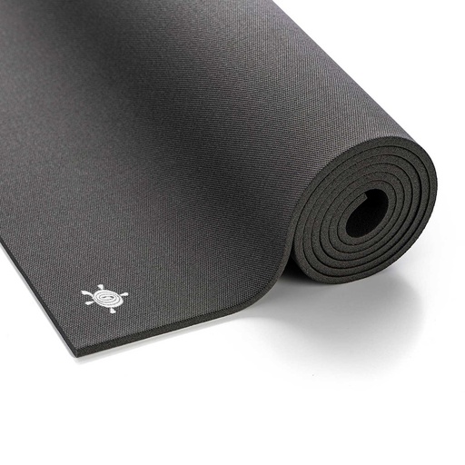 [kg60197/wabi-A] Yoga mat CORE Black, 60x200cm/Logo **WABI-A**