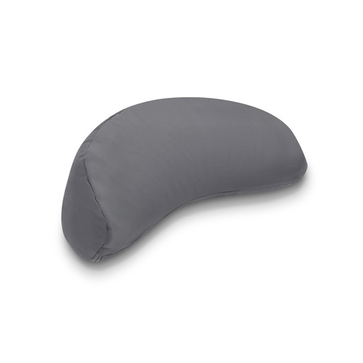[cc197] Crescent cushion, Anthracite, 38x13cm