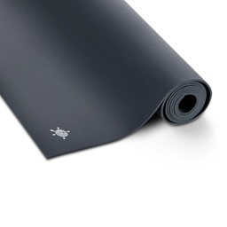 [gecl66197] Yoga mat GECO Lite, Anthracite, 66x185cm/4mm, Logo