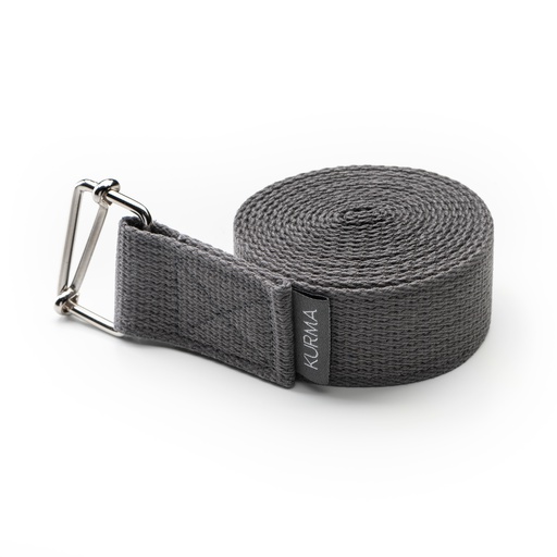 [ste197] Yoga Belt Evolve, anthracite, 38/40mmx230cm