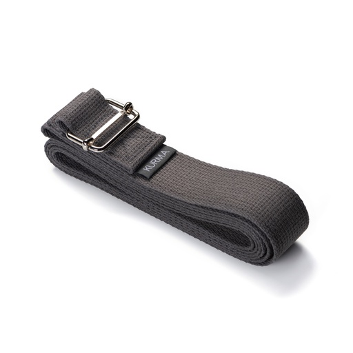[stexl197] Yoga Belt Evolve large (XL), anthracite, 38/40mmx300cm
