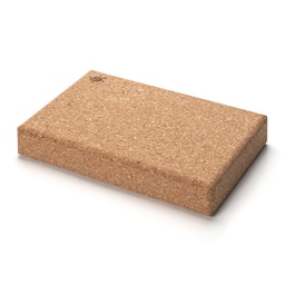 [ckpl-l] Cork block flat, 30x20x5cm, Logo